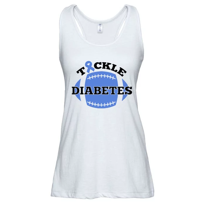 Type 1 Diabetes Tackle Diabetes Awareness Ladies Essential Flowy Tank