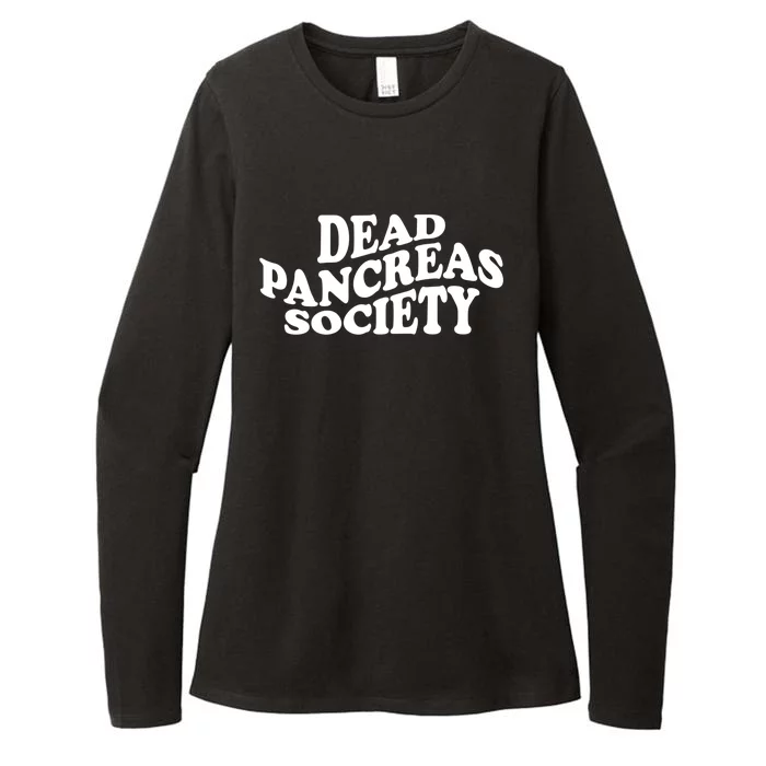 Type 1 Diabetes Awareness Month T1d Dead Pancreas Society Funny Gift Womens CVC Long Sleeve Shirt