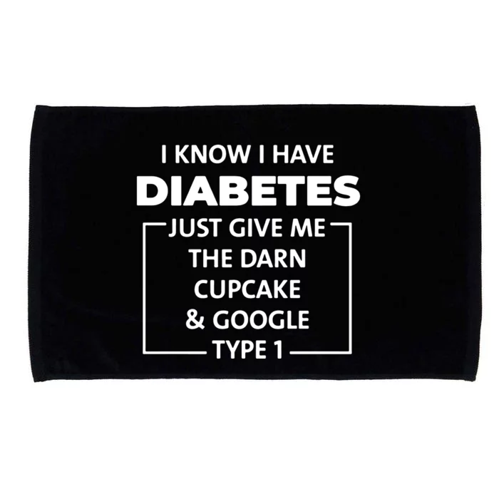 Type 1 Diabetes Microfiber Hand Towel