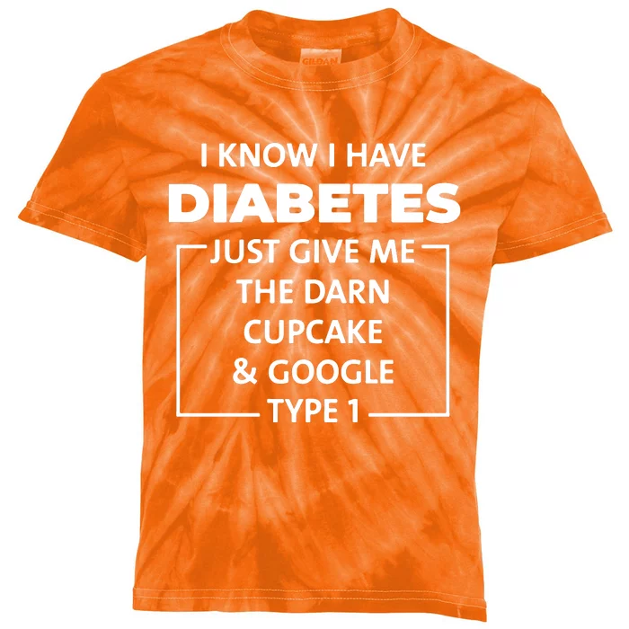 Type 1 Diabetes Kids Tie-Dye T-Shirt