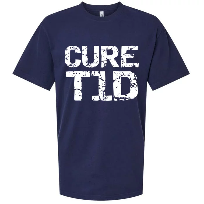 Type 1 Diabetes Awareness Quote For Diabetics Gift Cure T1d Great Gift Sueded Cloud Jersey T-Shirt