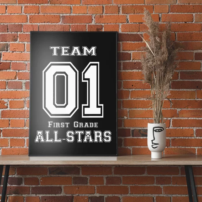 Team 1st Grade Allstars Sport Jersey Poster