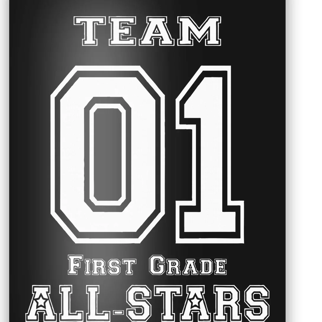 Team 1st Grade Allstars Sport Jersey Poster