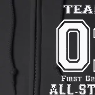 Team 1st Grade Allstars Sport Jersey Full Zip Hoodie