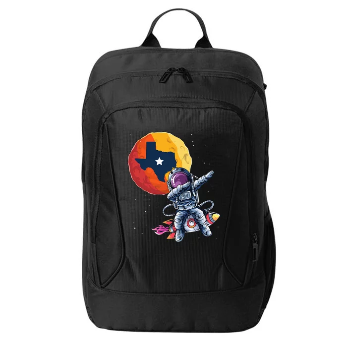 Texas 1965 Houston City Space Dabbing Astronaut City Backpack