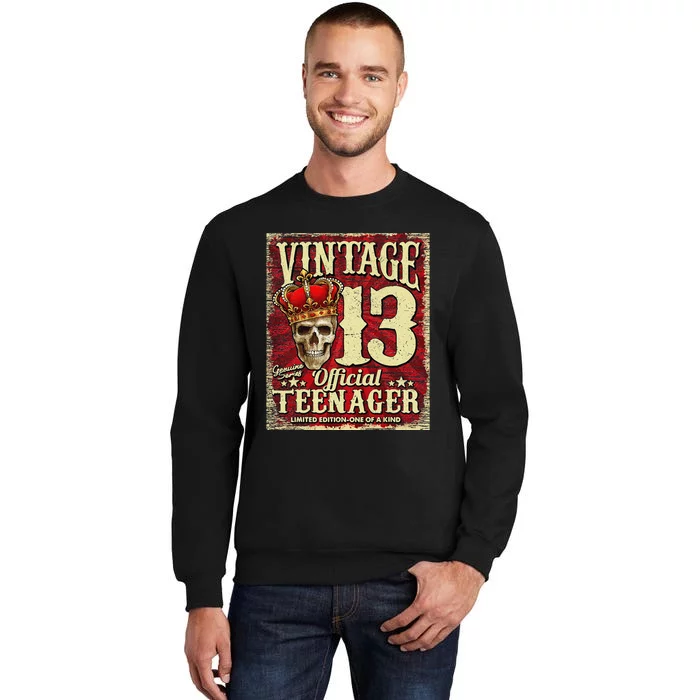 Teenager 13th Limited Edition 2009 13th Birthday Tall Sweatshirt