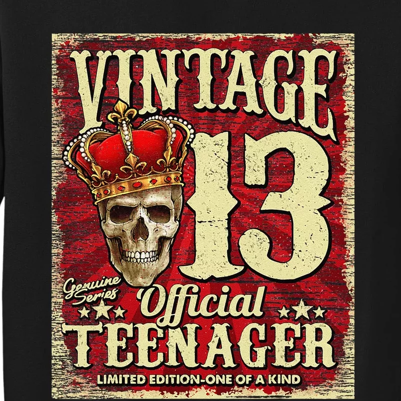 Teenager 13th Limited Edition 2009 13th Birthday Tall Sweatshirt