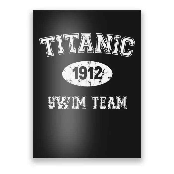 Titanic 1912 Swim Team Poster