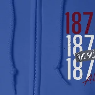 The 1875 The Hill Alumni Full Zip Hoodie