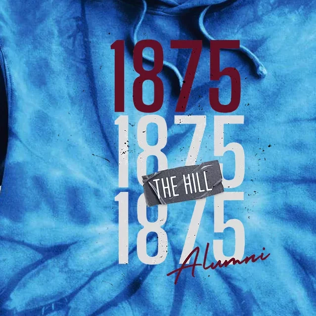 The 1875 The Hill Alumni Tie Dye Hoodie