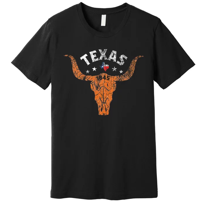 Texas 1845 Vintage For The Proud Texan Premium T-Shirt