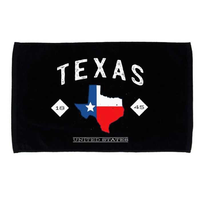 Texas 1845 Vintage United States Microfiber Hand Towel