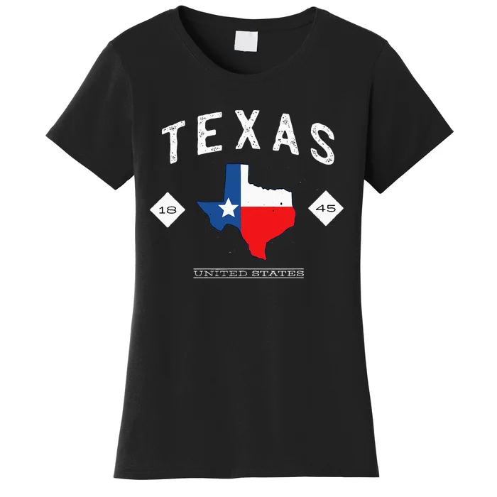 Texas 1845 Vintage United States Women's T-Shirt