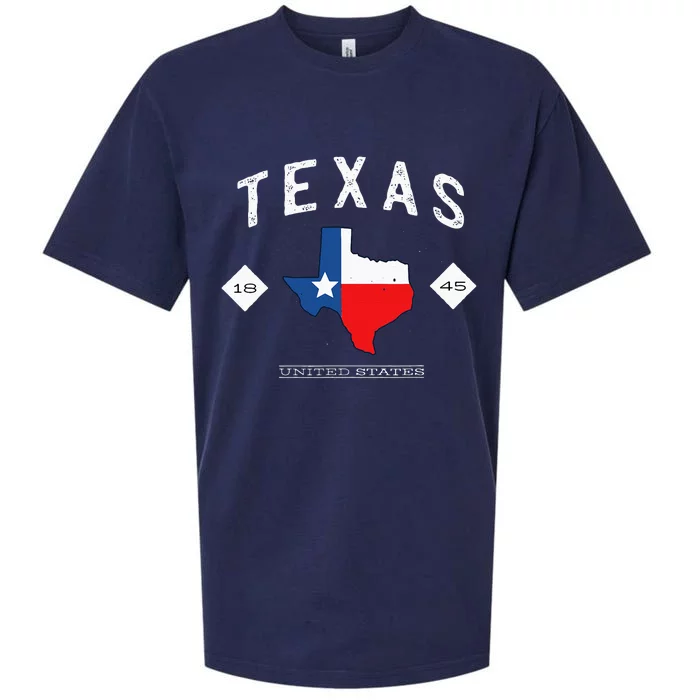 Texas 1845 Vintage United States Sueded Cloud Jersey T-Shirt