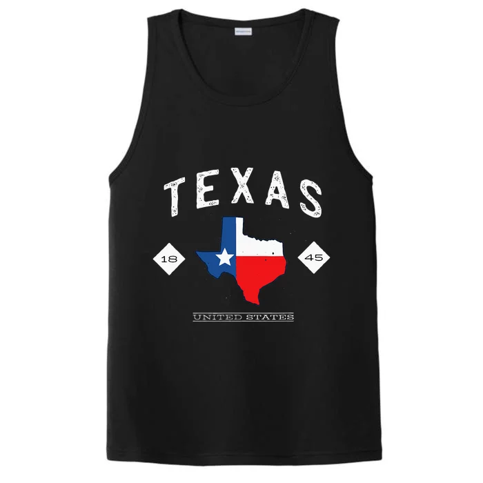 Texas 1845 Vintage United States Performance Tank