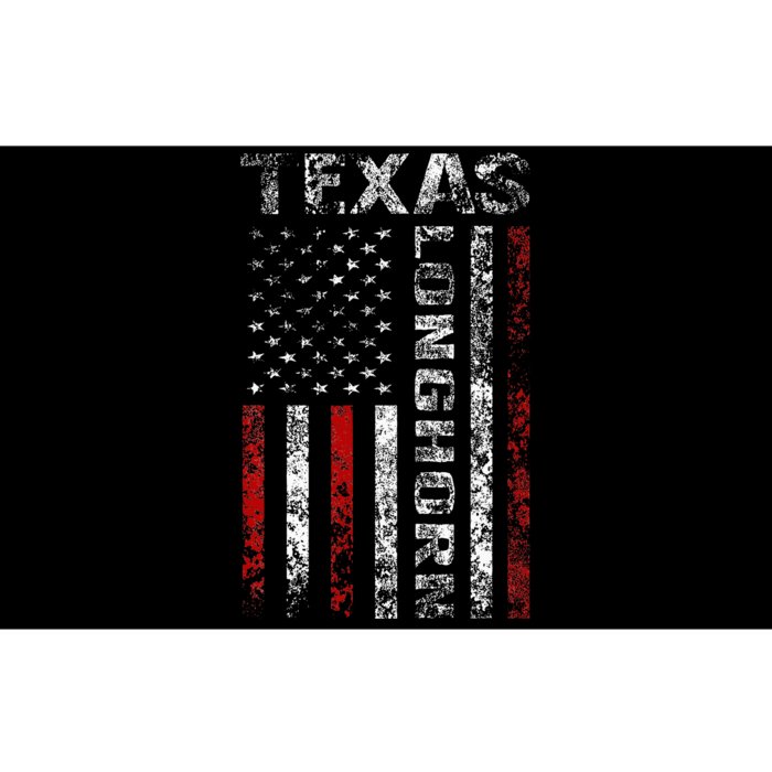 Texas 1845 Vintage Longhorn Cowboy And Rodeo Fan Bumper Sticker