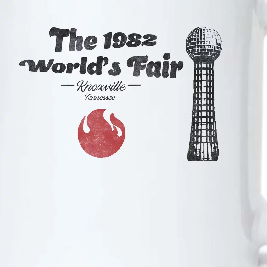 The 1982 Worlds Fair In Knoxville Tennessee Black Color Changing Mug