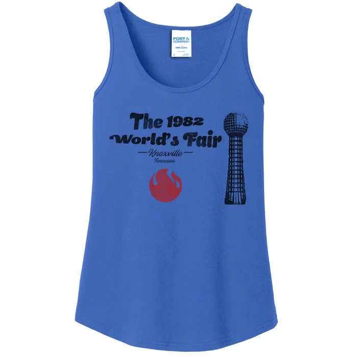 The 1982 Worlds Fair In Knoxville Tennessee Ladies Essential Tank