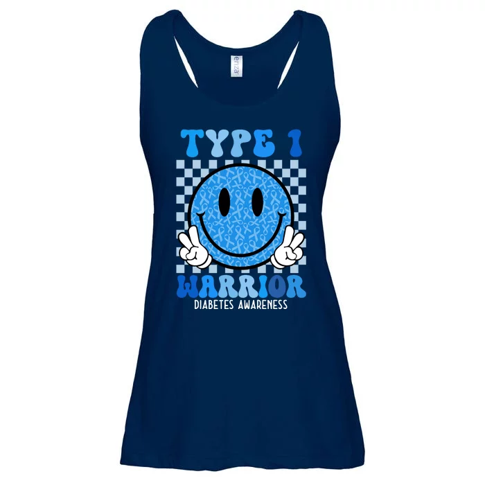 Type 1 Warrior Diabetes Awareness Ladies Essential Flowy Tank