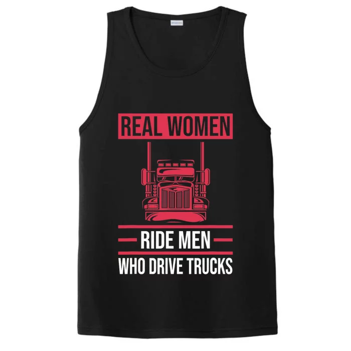 Trucker 18 Wheeler Freighter Truck Driver Performance Tank