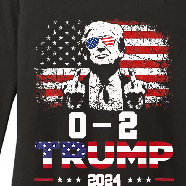 Trump 2024 02 Trump Assassination Attempt In Florida Womens CVC Long Sleeve Shirt