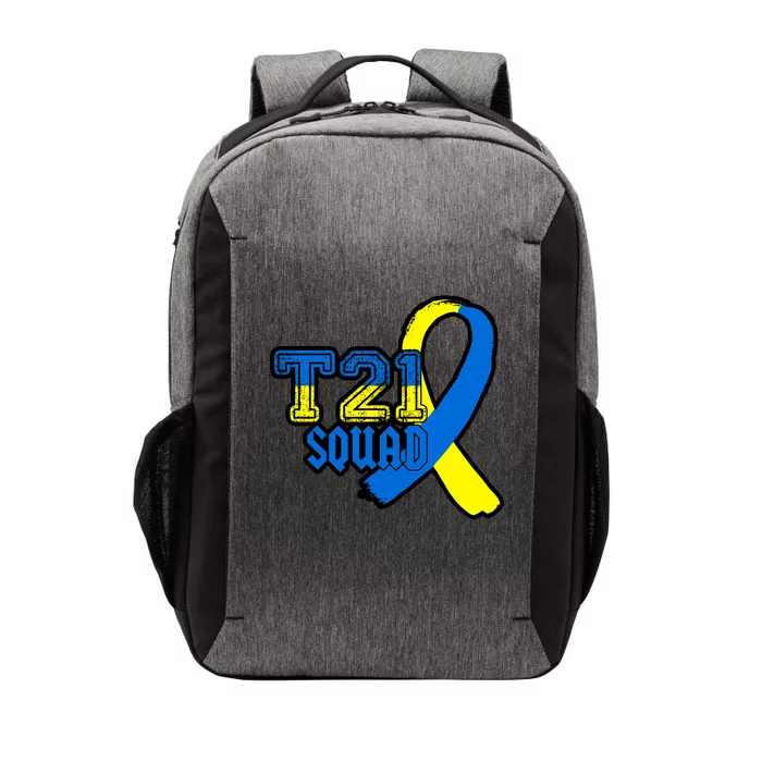 T21 Squad Down Syndrome Awareness Vector Backpack