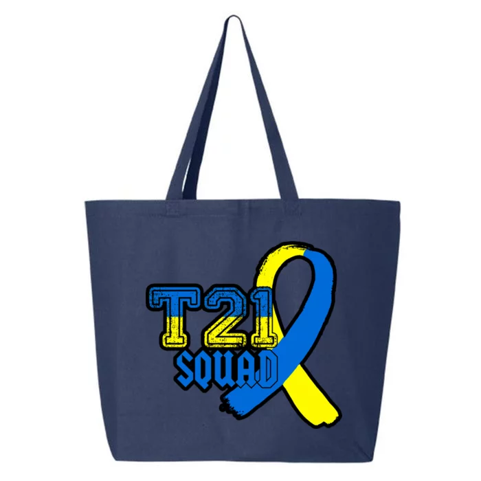 T21 Squad Down Syndrome Awareness 25L Jumbo Tote