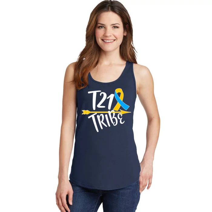 T21 Tribe - Down Syndrome Awareness Ladies Essential Tank