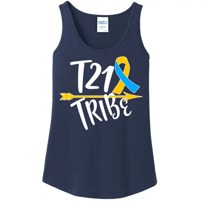 T21 Tribe - Down Syndrome Awareness Ladies Essential Tank