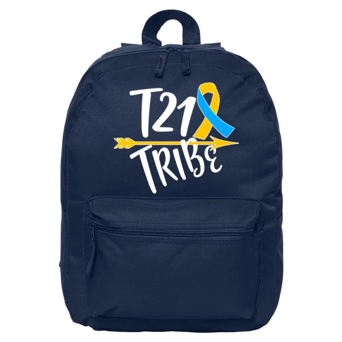 T21 Tribe - Down Syndrome Awareness 16 in Basic Backpack