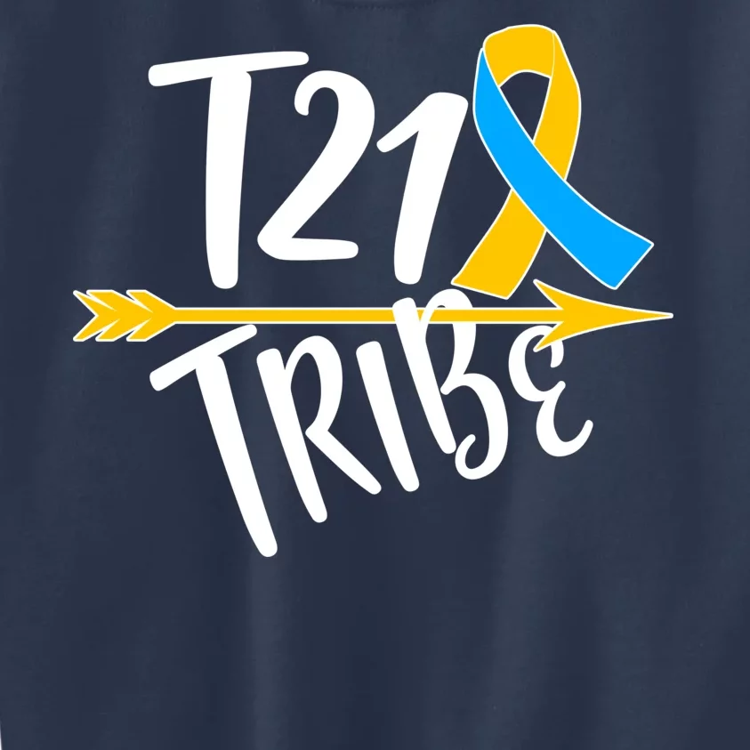 T21 Tribe - Down Syndrome Awareness Kids Sweatshirt