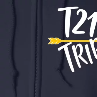 T21 Tribe - Down Syndrome Awareness Full Zip Hoodie