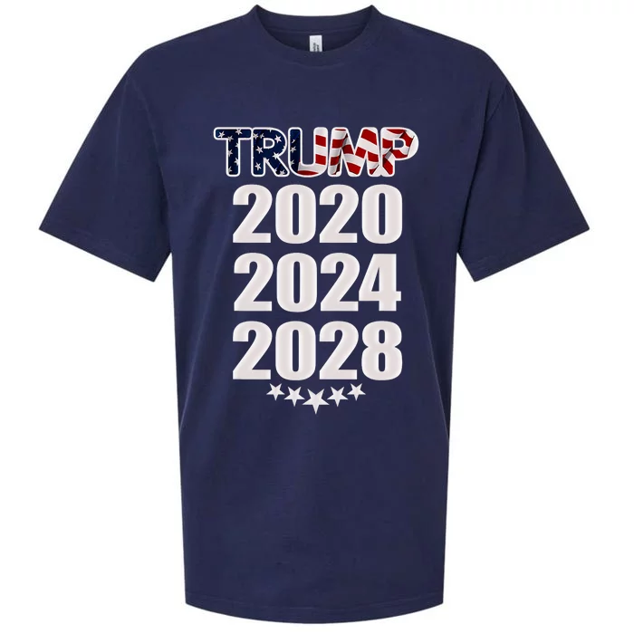 Trump 2020 2024 2028 Trump 4ever Vote Wisely Sueded Cloud Jersey T-Shirt