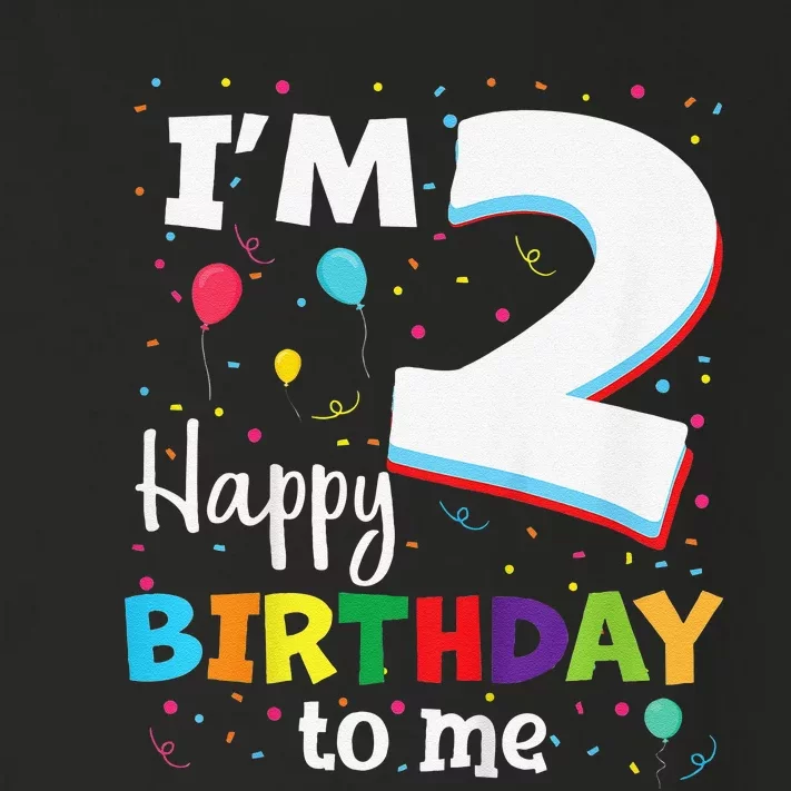 Two 2yr 2th Birthday Happy Birthday 2 Years Old Toddler Long Sleeve Shirt