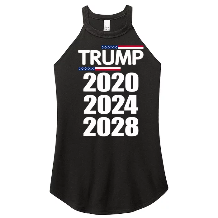 Trump 2020 2024 2028 Donald Trump Forever Women’s Perfect Tri Rocker Tank