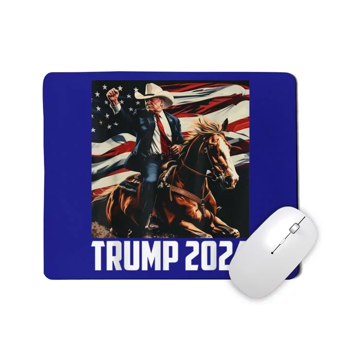 Trump 2024 4th Of July Patriotic America Independence Day Mousepad