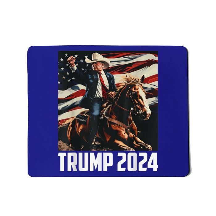 Trump 2024 4th Of July Patriotic America Independence Day Mousepad