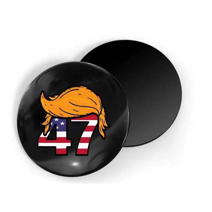 TRUMP 2024 47th President Hair Magnet