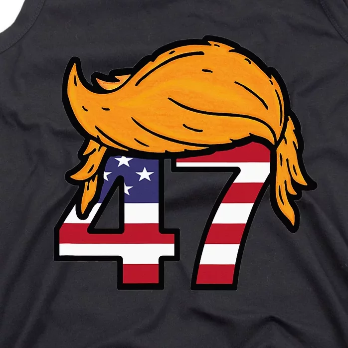 TRUMP 2024 47th President Hair Tank Top