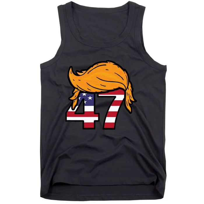 TRUMP 2024 47th President Hair Tank Top