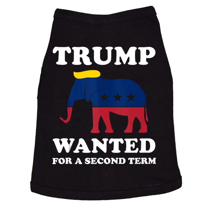 Trump 2024 45 Squared Trump Wanted For Second Term 2024 Doggie Tank