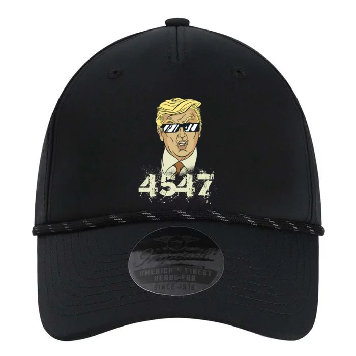 Trump 2024 45 47 Squared Second Term Usa Vintage Trump 2024 Great Gift Performance The Dyno Cap