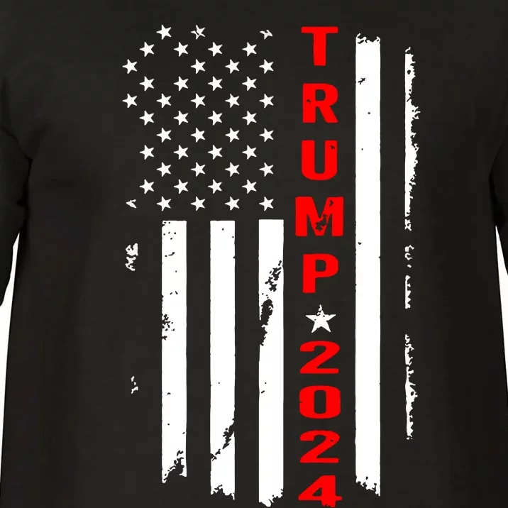 Trump 2024 American Flag Vintage Comfort Colors T-Shirt