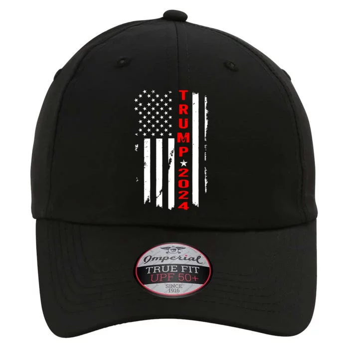 Trump 2024 American Flag Vintage The Original Performance Cap