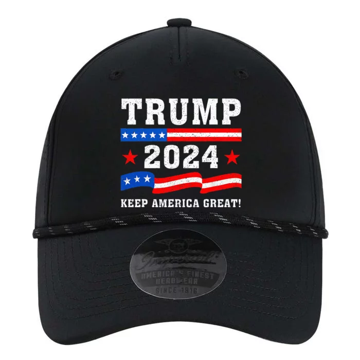 Trump 2024 American Flag Keep America Great! Prorepublican Performance The Dyno Cap