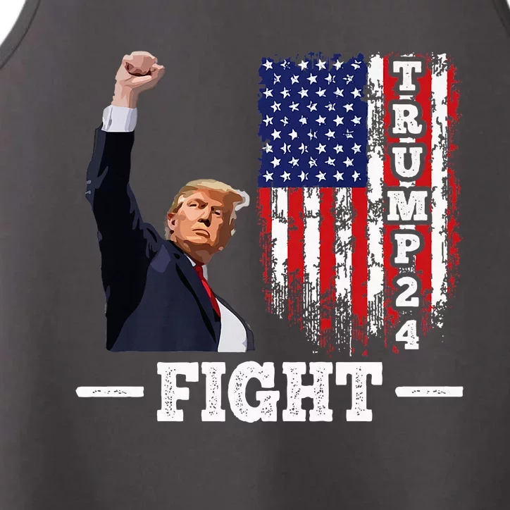 Trump 2024 Assasination Butler Pennsylvania Trump Fight Performance Tank