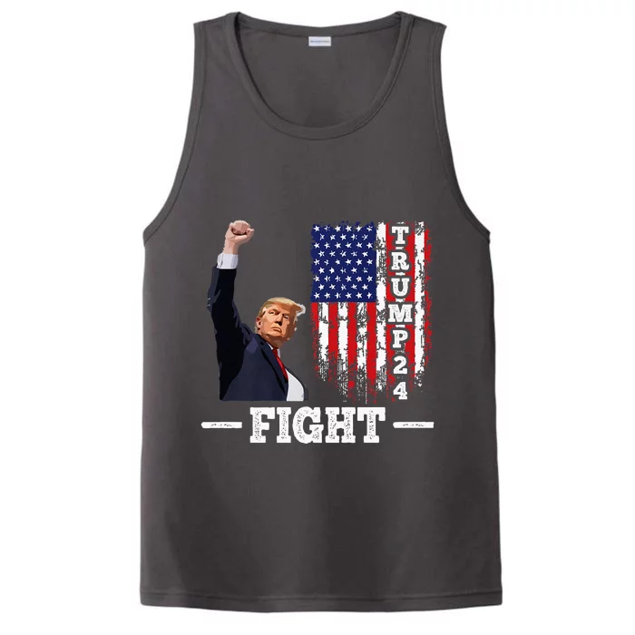 Trump 2024 Assasination Butler Pennsylvania Trump Fight Performance Tank