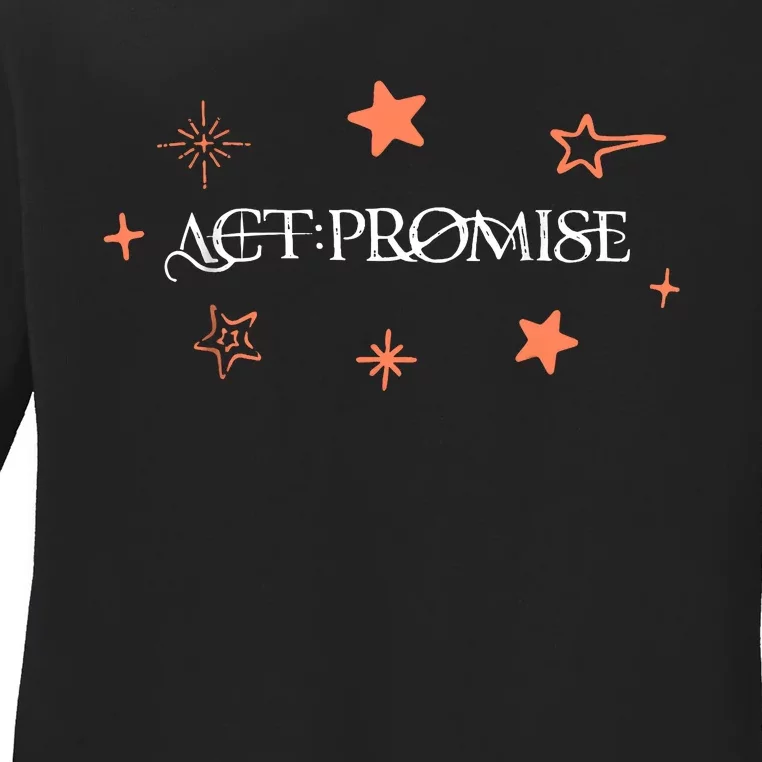 Txt 2024 Act Promise Tomorrow X Together Ladies Long Sleeve Shirt