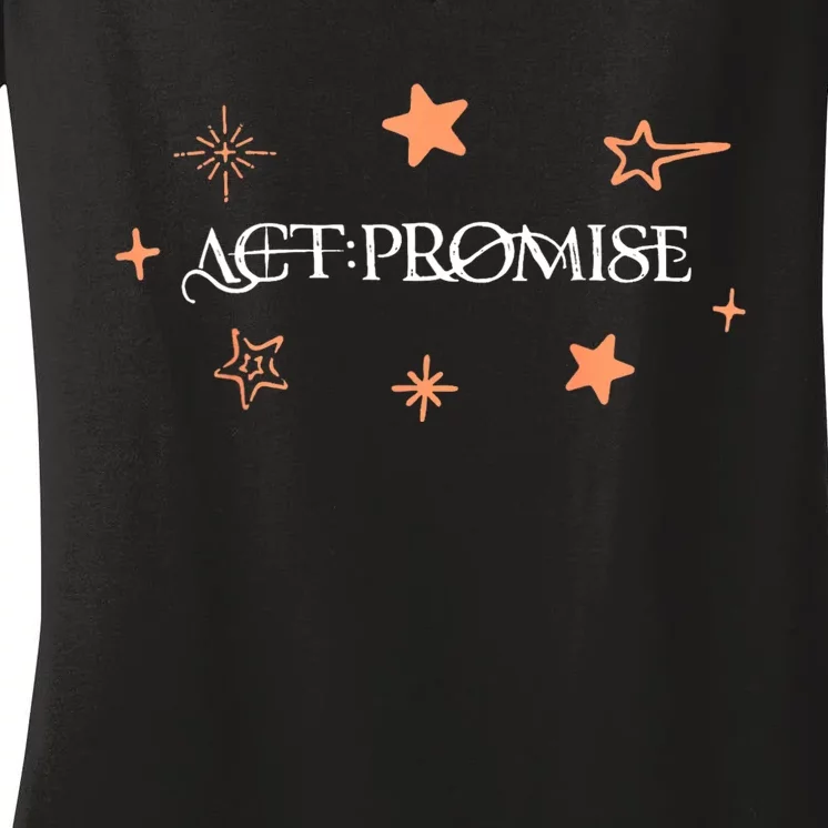 Txt 2024 Act Promise Tomorrow X Together Women's V-Neck T-Shirt