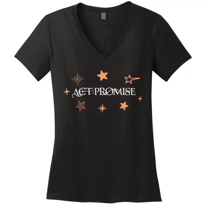 Txt 2024 Act Promise Tomorrow X Together Women's V-Neck T-Shirt